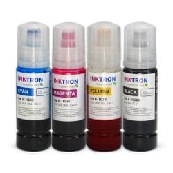 Чернила для принтера Epson 103 на водной основе (L3150/L3110/L1110/L3100/L3250/L4160/L6170/L5190/L1250/L3160/L3156/L6160/L1210/L3258) комплект 4 цвета по 70мл
