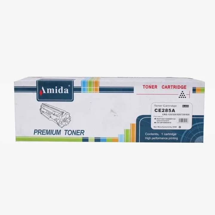 Картридж Amida CE285A/435 (Canon LBP6018, 3050, 3150, 3010, 3100, 3018, 3108, 3250, HP LJ P1002, P1005, P1006, P1009, P1500, P1505, P1522, M1120, M1120N, M1522N, M1522F, M1505, P1100, P1102, P1102w, M1132, M1210, M1212NFH, M1217NFW)