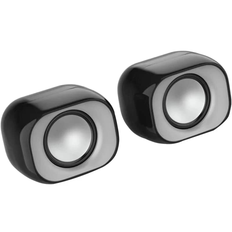 Колонки HP DHS-2111 (6Вт, Mini Jack, USB, Длина кабеля 1,2 м, Звуковая схема 2.0, Черный)