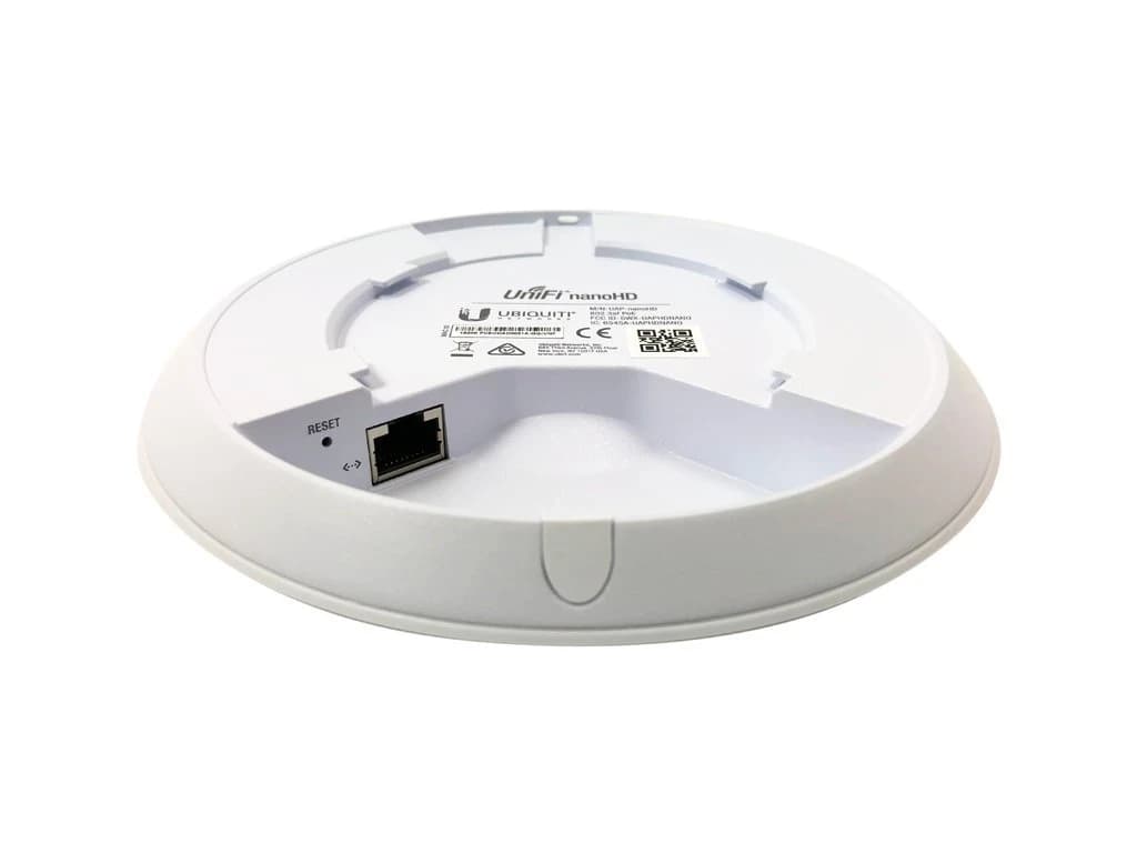 Точка доступа WI-FI Ubiquiti UniFi nanoHD UAP-nanoHD (802.11a/b/g/n/ac, 802.11ac Wave2, 802.11r/k/v, 2.4GHz 2x2, 5GHz 4x4,Скорость на 2.4ГГц 300 Mbp