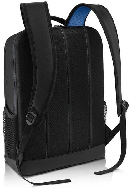 Рюкзак для ноутбука Dell Essential Backpack 15" ES1520P Черный 15.6" Водоотталкивающая ткань. Смягчающие наплечные ремни с регулировкой. Светоотраж. элементы, вентилируемая спинка, боковые карманы для бутылки/зонта, передний водостойкий карман на молнии.