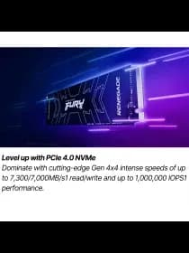 SSD KINGSTON Fury Renegade 2TB SFYRDK (с радиатором) M.2 2280 NVMe PCIe 4.0