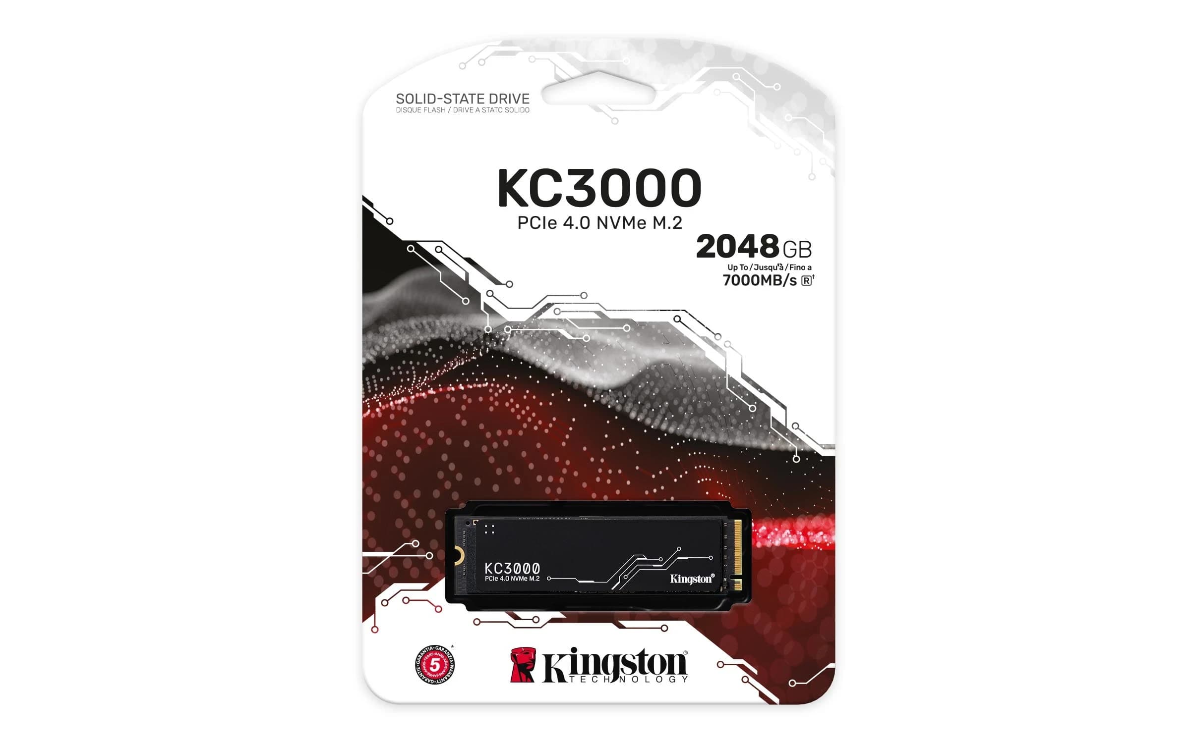 SSD KINGSTON KC3000 2TB M.2 2280 NVMe