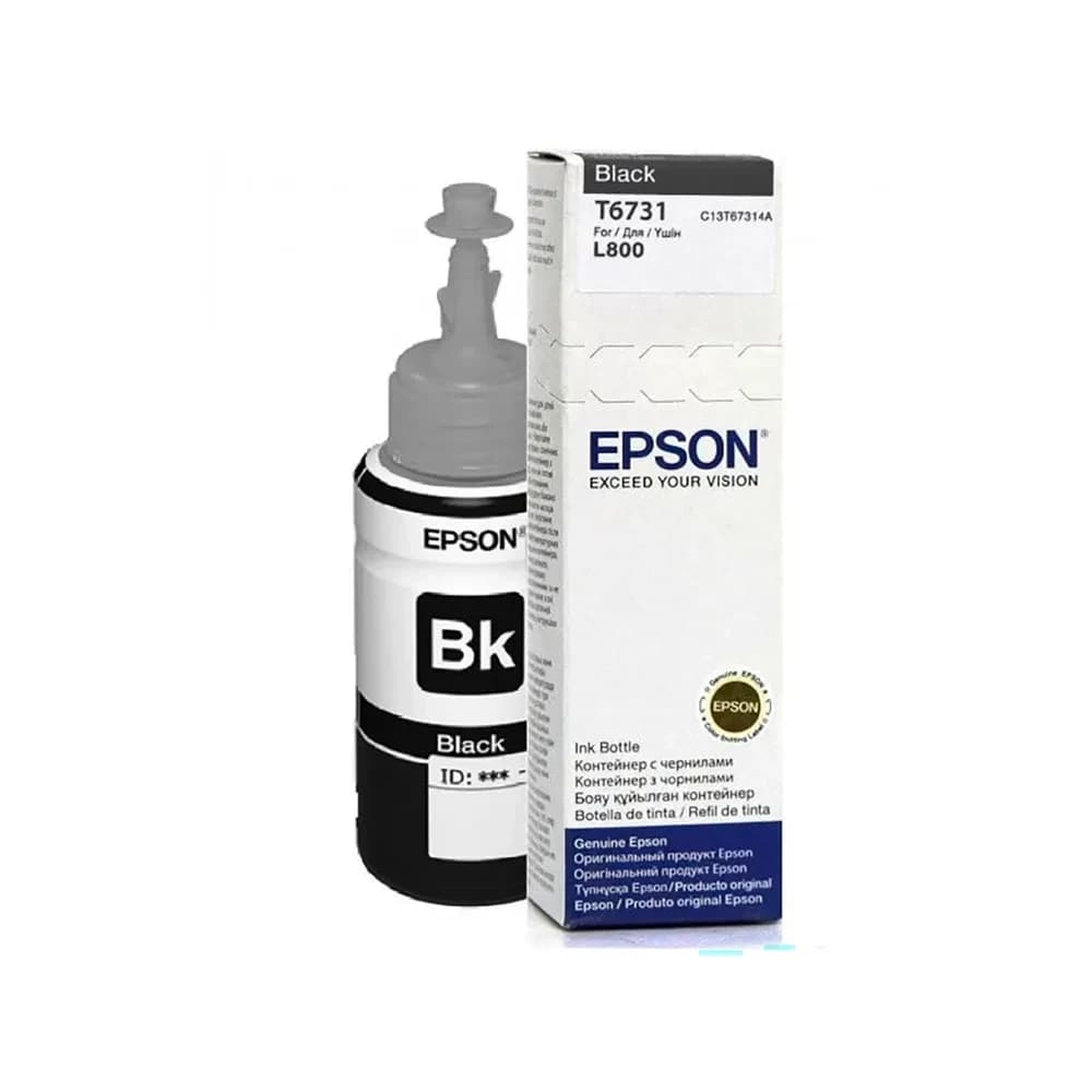 Epson T6731 BK Ink Bottle 70ml (C13T673198)