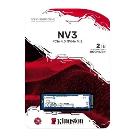SSD KINGSTON NV3 2TB M.2 2280 PCIe 4.0 x4 NVMe 6000/5000