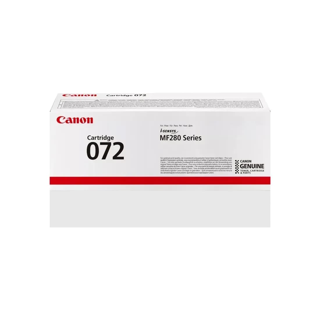 Картридж Canon 072 Black, 5647C002AA, для i-SENSYS LBP172dw, MF284dw/MF287dw/MF289dw, 1 400 стр. (A4) КЗ