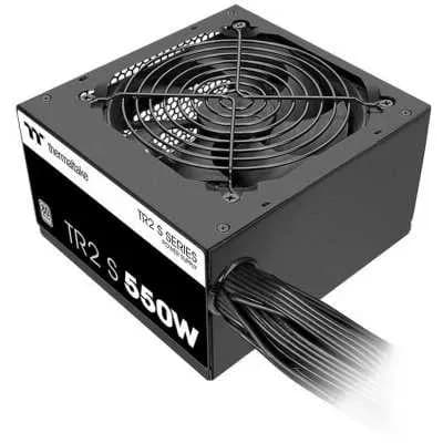Блок питания 550W Thermaltake TR2 S 550W ATX, 80 PLUS®, APFC,20+4 pin, 4+4pin, 5xSata, 4xMolex, 1xFDD, 2xPCI-E 6+2 pin, Вентилятор 12 см, Кабель питания,Черный [PS-TRS-0550NNSAWE-2]