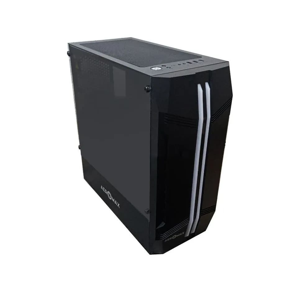 Корпус (игровой) Aeromax WS-8013, ATX/Micro ATX, USB 3.0/2*1.0, HD-Audio, Выс кул.до 170мм, Cooler Fan Pos: Front 3*12cm;Top:2*12cm;Rear:1*12cm, ДлVGA до360мм, 2*3.5"/2*2.5", 421x200x452,Без Б/П,Черн