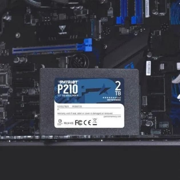 SSD PATRIOT P210 2TB 3D NAND SATAIII 520/430MB