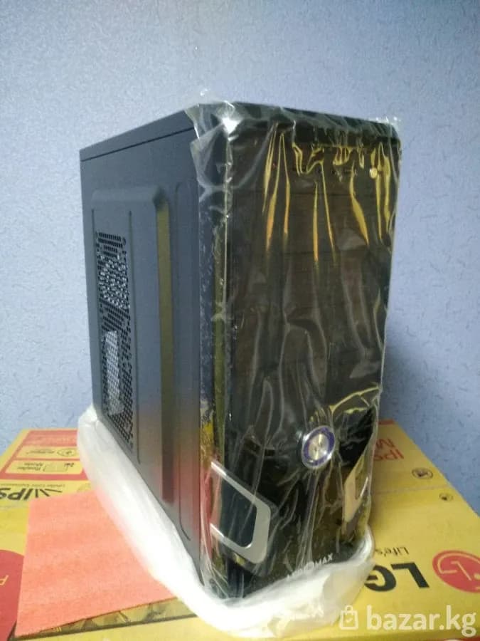 Корпус Aeromax WSC-3011 Black with USB, Audio Panel, ATX/Micro ATX, 0.4mm, USBx2.0 , HD-Audio, 1x5.25"/2x3.5",VGA 310mm, CPU высота 155mm,400x170x385mm,Без Б/П