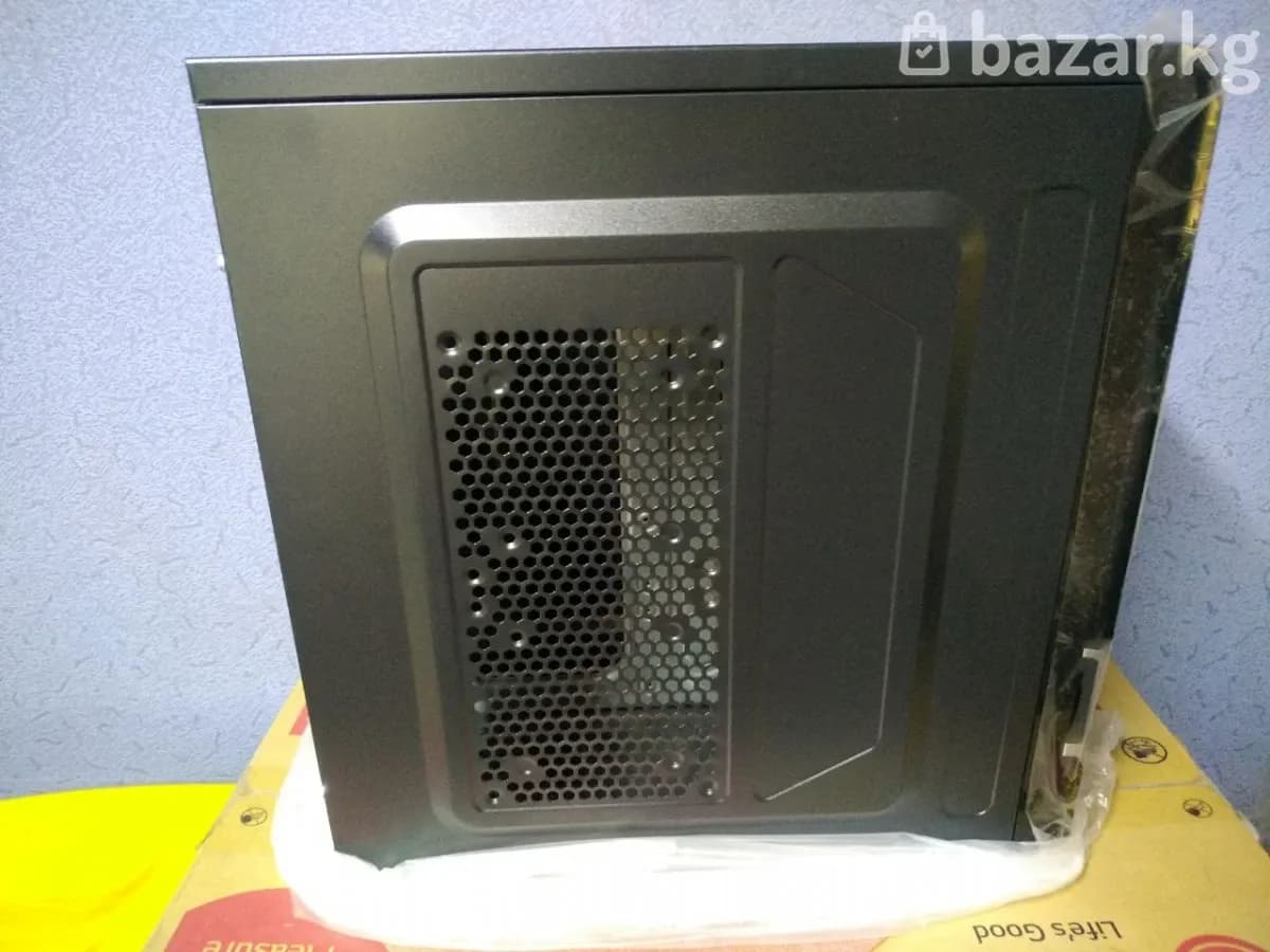Корпус Aeromax WSC-3011 Black with USB, Audio Panel, ATX/Micro ATX, 0.4mm, USBx2.0 , HD-Audio, 1x5.25"/2x3.5",VGA 310mm, CPU высота 155mm,400x170x385mm,Без Б/П