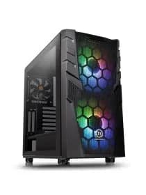 Корпус Thermaltake Commander C32 TG CA-1N3-00M1WN-00 ATX/Micro ATX/Mini ITX USB2x3.0, HD-Audio, Куллер 1x120мм+ 2x200мм ARGB, Высота CPU куллера до 180мм, VGA до 310мм, 462x233x507мм, Без Б/П, Черный