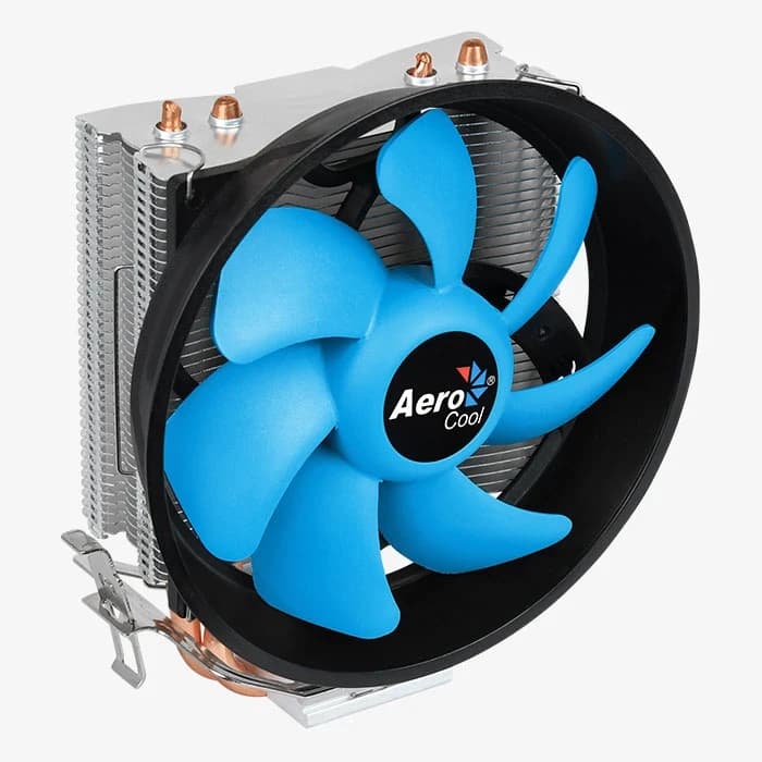 Кулер для процессора Aerocool Verkho 2 Plus (115 Вт, 120 мм, 26.7 дБА) чёрный