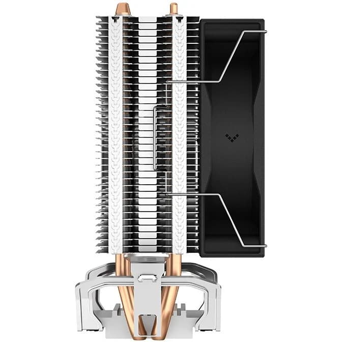 Кулер для процессора DEEPCOOL AG200 R-AG200-BKNNMN-G,Intel1700/1200/115х и AMD AM5/AM4,100W, 92мм, 500-3050±10% об/м, 36,75CFM,≤30,5dB(A), 4pin,119х77х133мм, Серебристый