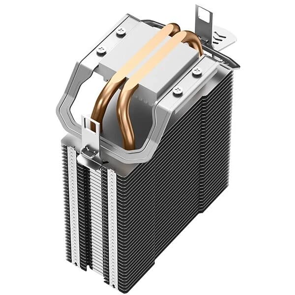 Кулер для процессора DEEPCOOL AG200 R-AG200-BKNNMN-G,Intel1700/1200/115х и AMD AM5/AM4,100W, 92мм, 500-3050±10% об/м, 36,75CFM,≤30,5dB(A), 4pin,119х77х133мм, Серебристый
