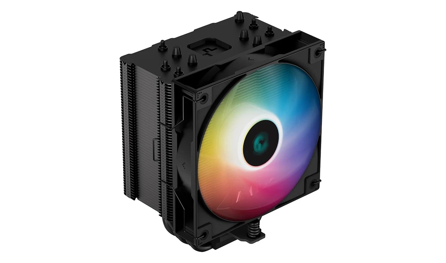 Кулер для процессора DeepCool AG500 ARGB V2 (240 Вт, 120 мм) чёрный [R-AG500-BKANMN-G-1]
