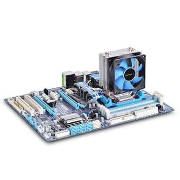 Кулер для процессора DEEPCOOL ICE EDGE MINI FS v2.0 DP-MCH2-IEMV2, Intel 1200/1156/1155/1151/1150 и AMD FM2/FM1/AM3+/AM3/AM2+/AM2, 95W, 80мм, 2200+-10% об/м, 24,7 дБА, 3pin, Габ.119х75х112мм, Черн