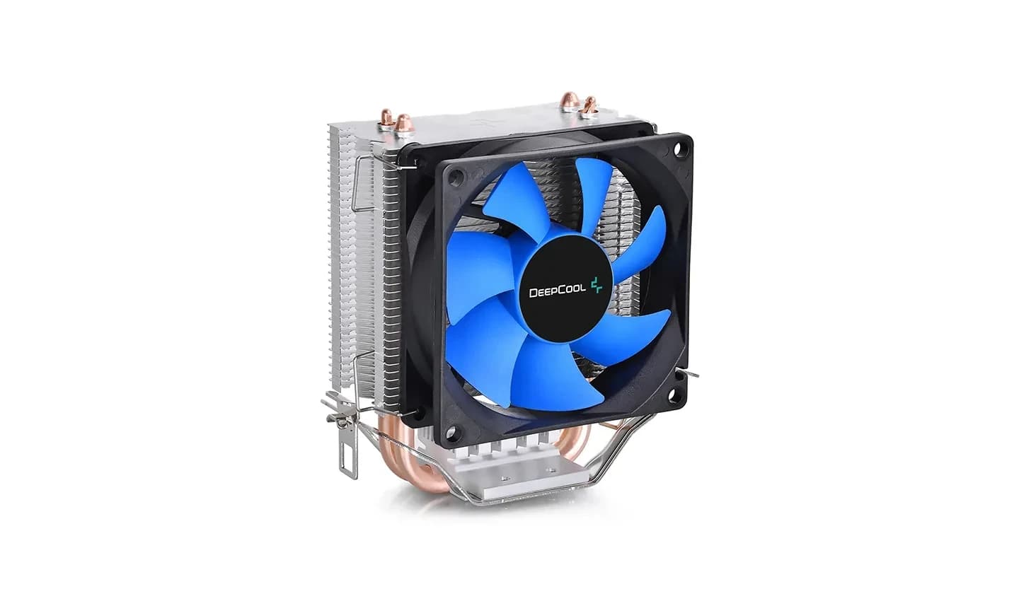 Кулер для процессора DEEPCOOL ICE EDGE MINI FS v2.0 DP-MCH2-IEMV2, Intel 1200/1156/1155/1151/1150 и AMD FM2/FM1/AM3+/AM3/AM2+/AM2, 95W, 80мм, 2200+-10% об/м, 24,7 дБА, 3pin, Габ.119х75х112мм, Черн