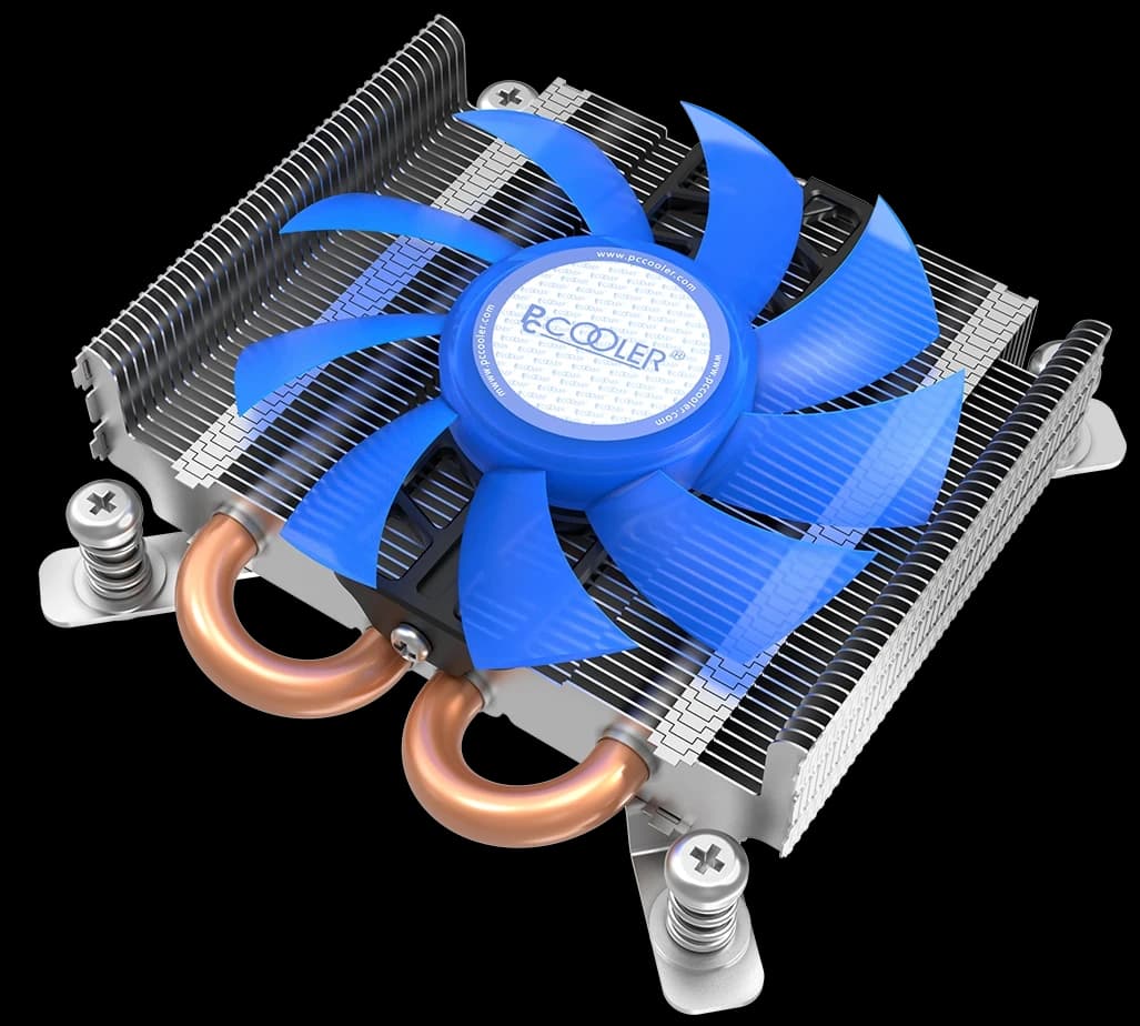 Кулер для процессора PCCooler S85 (90 Вт, 2 тепловые трубки)