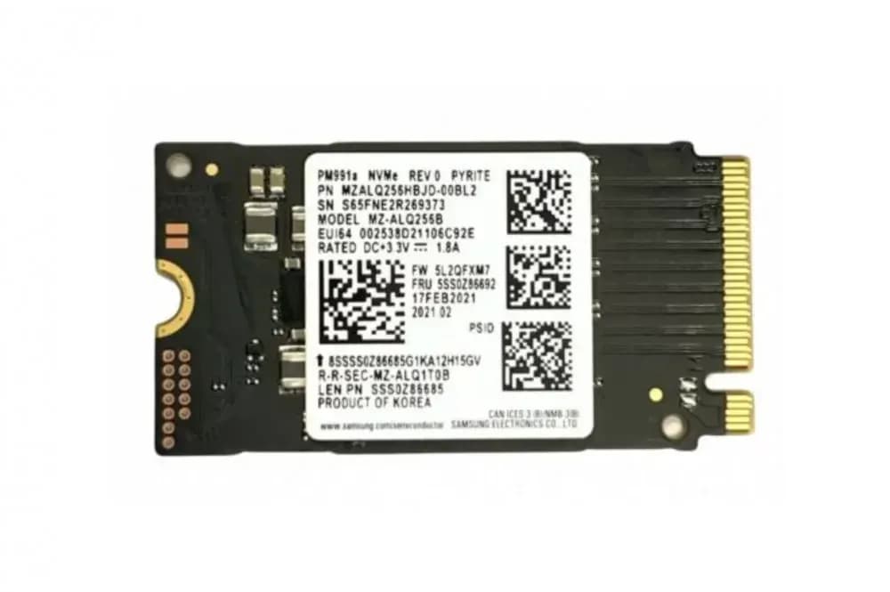 SSD SAMSUNG MZ-ALQ256B 256GB M.2 NVME PCIE 2242