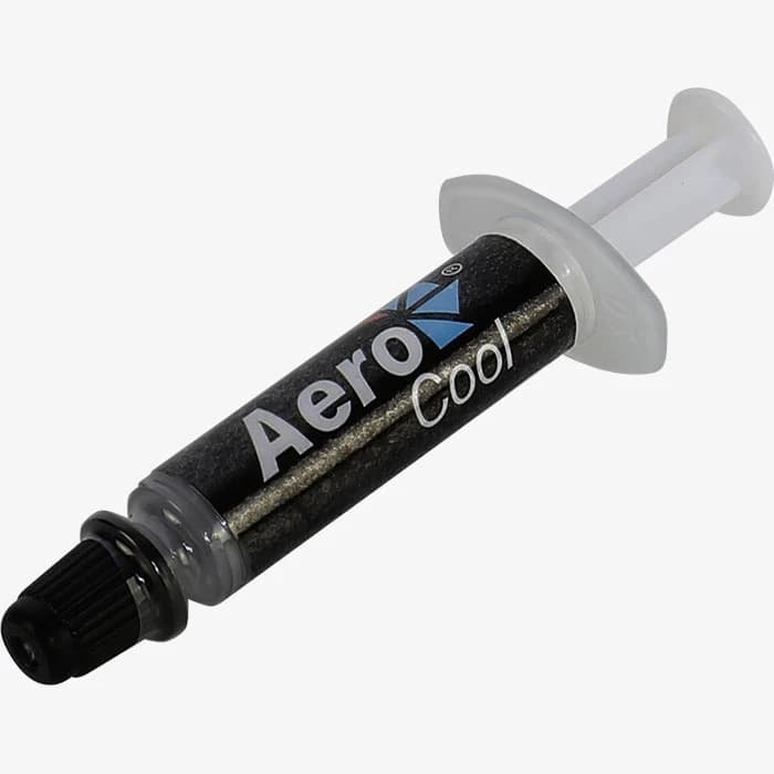 Термопаста Aerocool Baraf, Теплопроводность 5.15 Вт/мК, 1g, +280°C- 30°C, шприц, Серый
