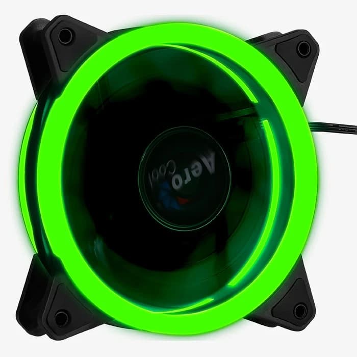 Вентилятор AeroCool Saturn 12F DRGB (120 мм, 19.6 дБА) черный