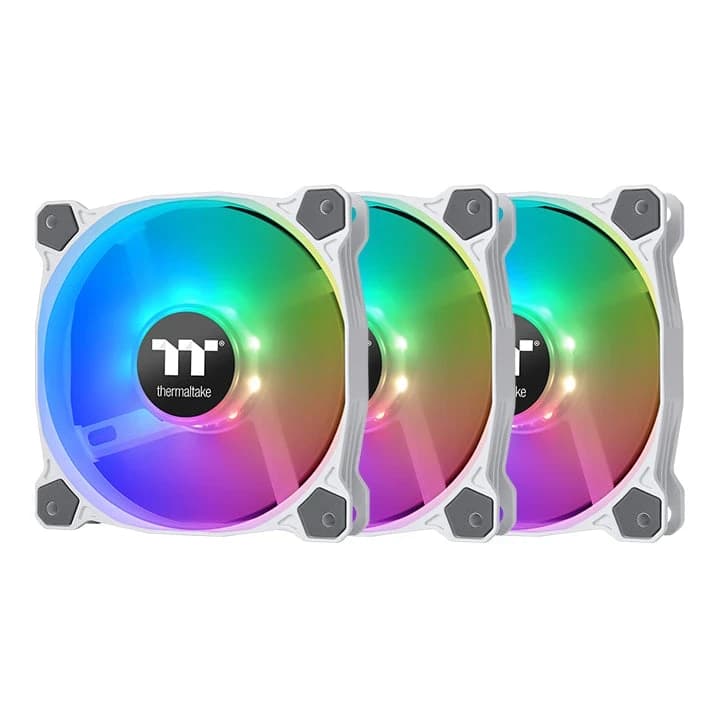 Вентилятор Thermaltake Pure 12 ARGB Sync (120 мм, 25.8 дБА) белый [CL-F127-PL12SW-A]