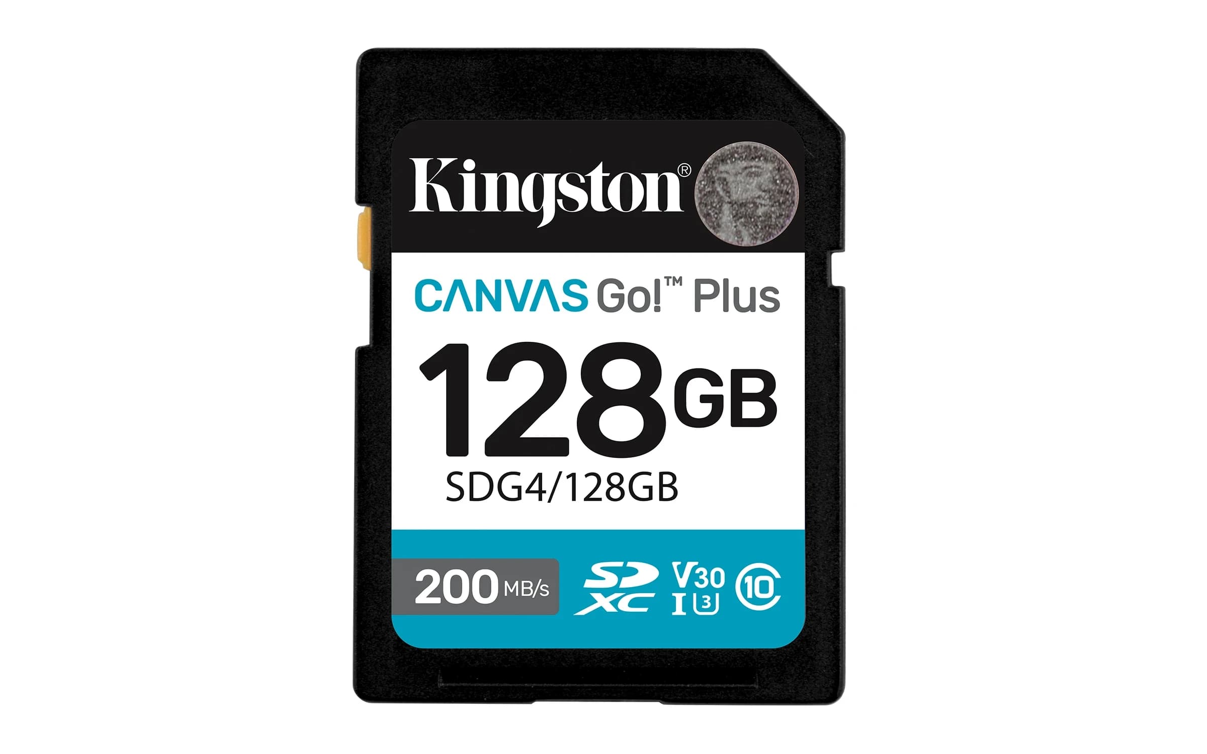Карта памяти Secure Digital Card Kingston Canvas Go! Plus Class 10, UHS-I, U3, V30 [SDG4/]