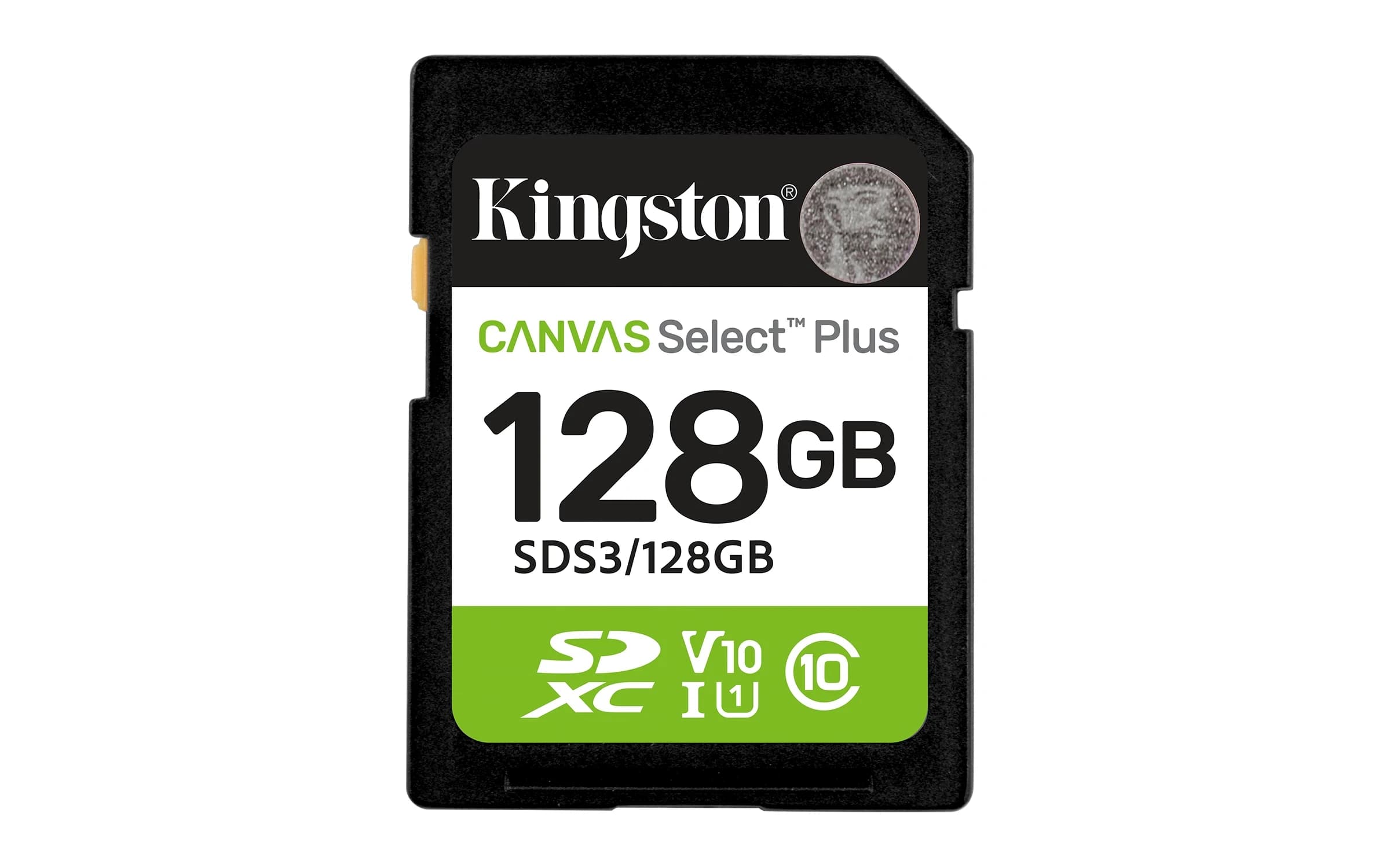 Карта памяти Secure Digital Card Kingston Canvas Select Plus U3/V30 [SDS3/]