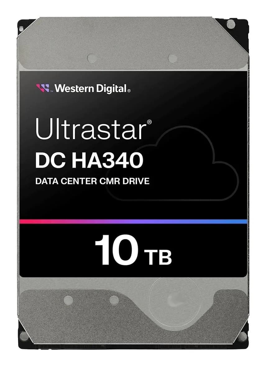 Жесткий диск HDD 10TB, Western Digital Ultrastar DC HA340, 7200rpm, 512MB Cache, SATAIII [0B47062]