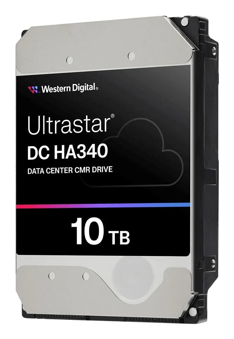 Жесткий диск HDD 10TB, Western Digital Ultrastar DC HA340, 7200rpm, 512MB Cache, SATAIII [0B47062]