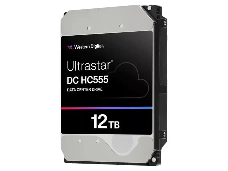 Жесткий диск HDD 12TB, Western Digital Ultrastar HC555, 7200rpm, 512MB Cache, SATAIII [0B48720]