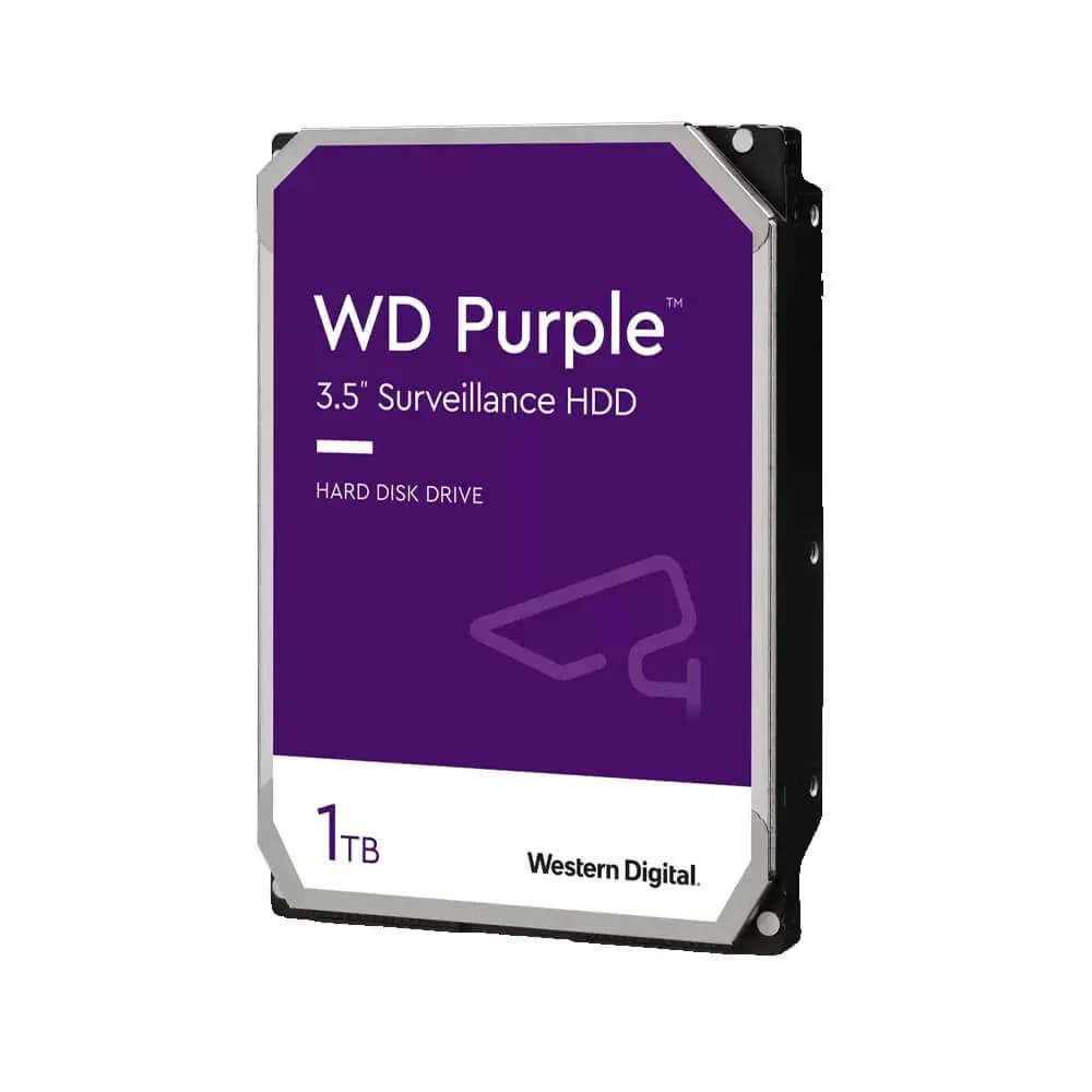 Жесткий диск HDD 1TB WD 5400rpm 64MB PURPLE SURVEILLANCE [WD11PURZ]