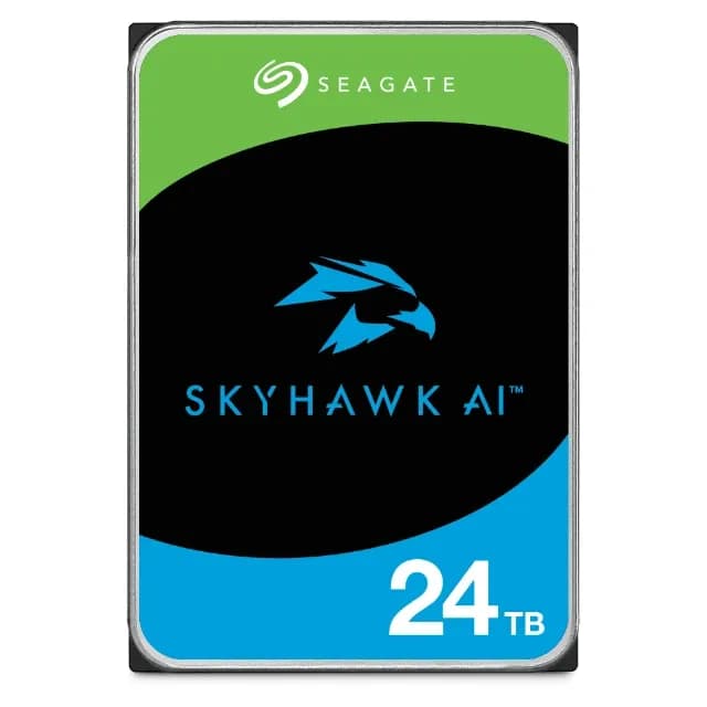Жесткий диск HDD 24TB Seagate SkyHawk AI , 512MB, 7200RPM, SATAIII [ST24000VE002]