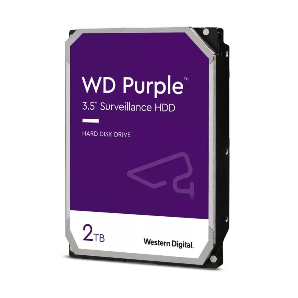 Жесткий диск HDD 2TB Western Digital WD Purple, 5400rpm, 64MB, SATAIII [WD23PURZ]