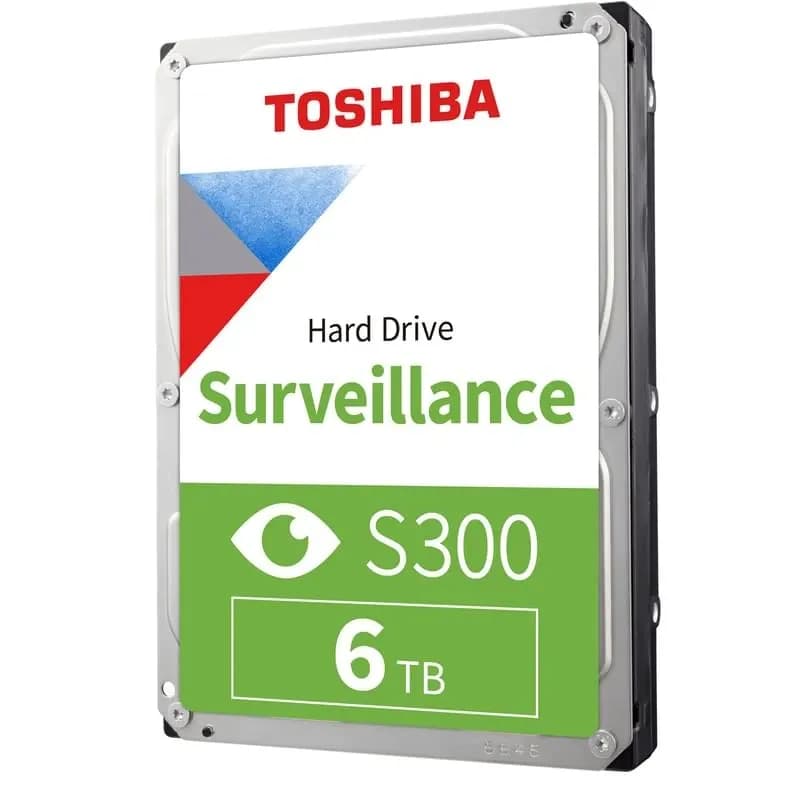 Жесткий диск HDD 6TB, Toshiba S300, 5400rpm, 256MB, SATA III, S300 Surveillance [HDWT860UZSVA]