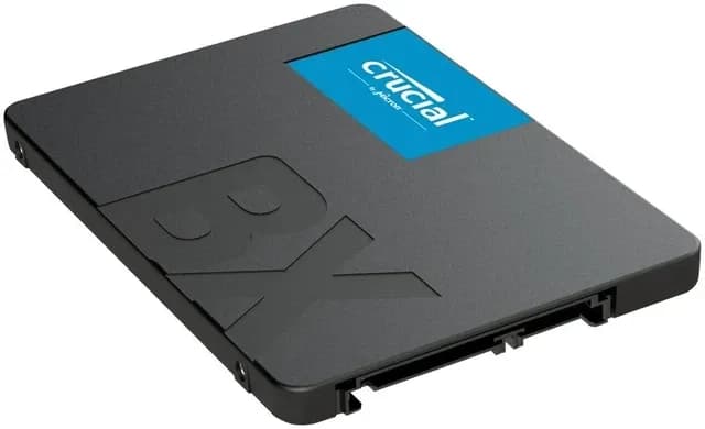 Твердотельный накопитель SSD 1000GB Crucial [CT1000BX500SSD1] BX500 3D NAND SATA 2.5-inch, Read/Write up 540/500MB/s, 1.5Mh(MTBF)