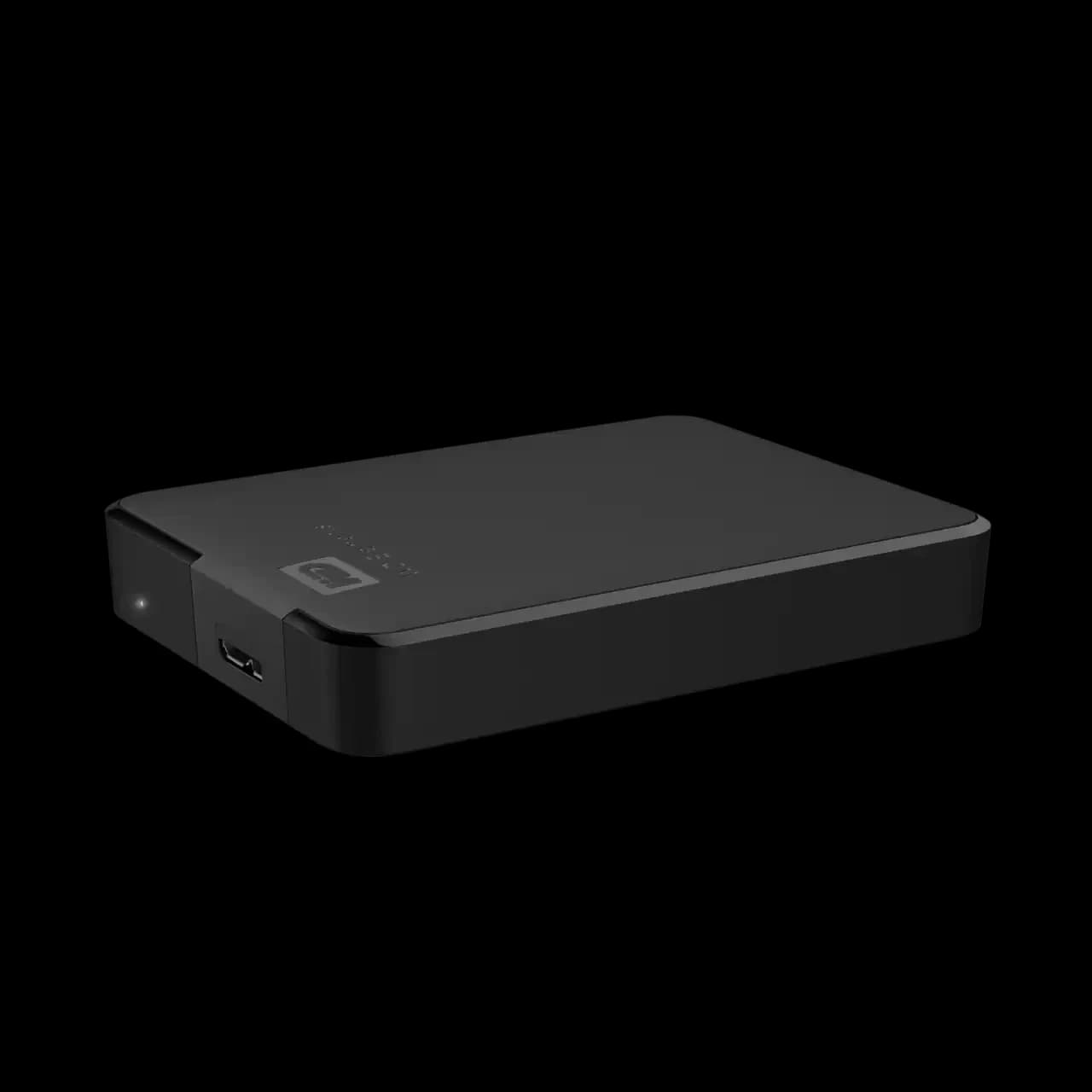Внешний жесткий диск 2TB Western Digital Elements Portable USB 3.2 [WDBU6Y0020BBK-WESN]