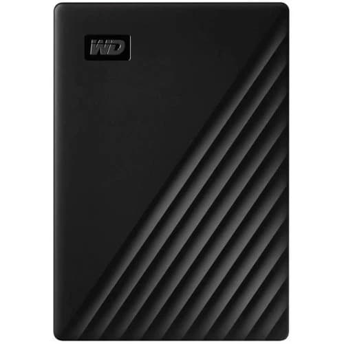 Внешний жёсткий диск Western Digital My Passport (4 ТБ, USB 3.2) чёрный [WDBPKJ0040BBK-WESN]