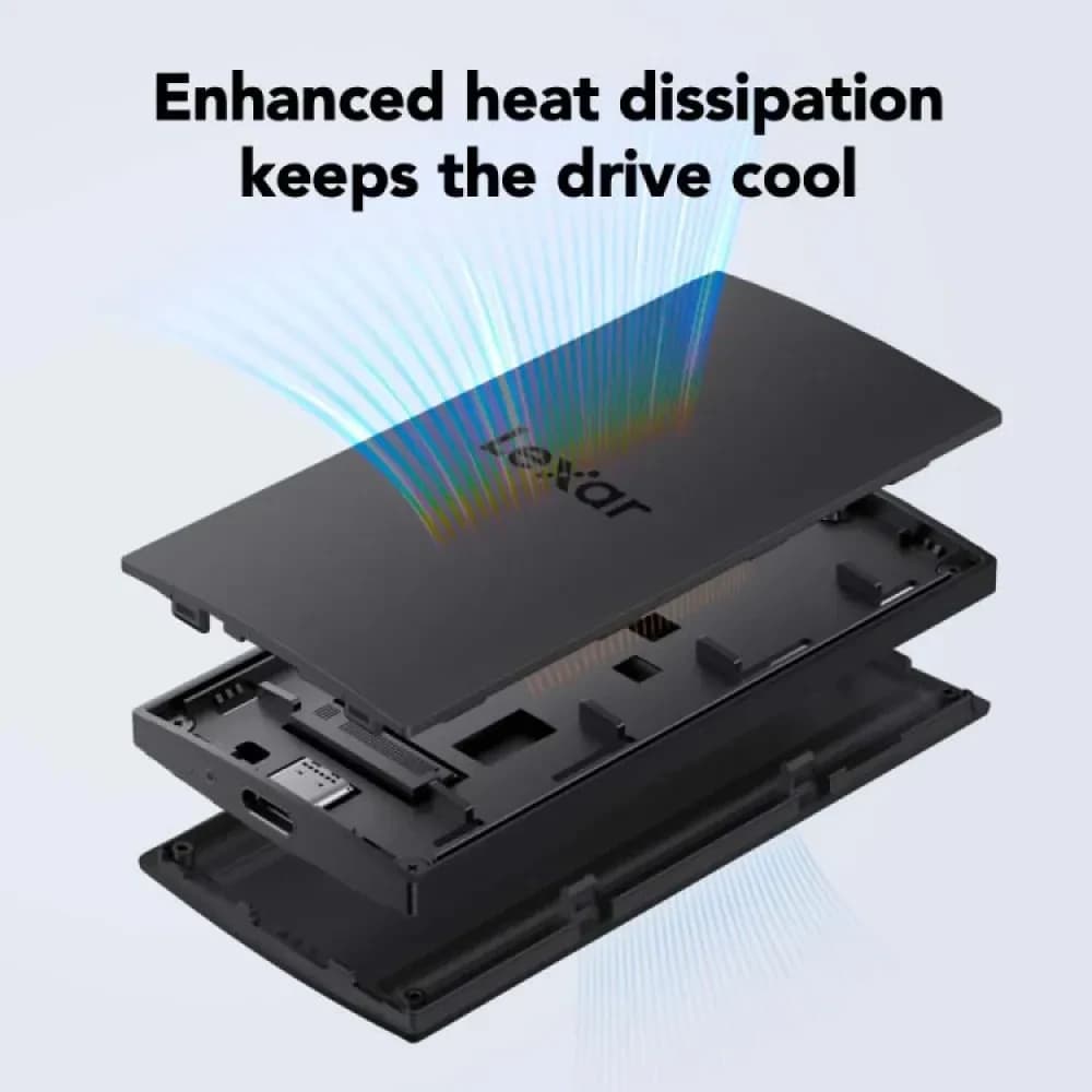 Внешний твердотельный накопитель SSD 2TB Lexar SL300 Read/write 1050 MB/s USB3.2 [LSL300002T-RNBNG]