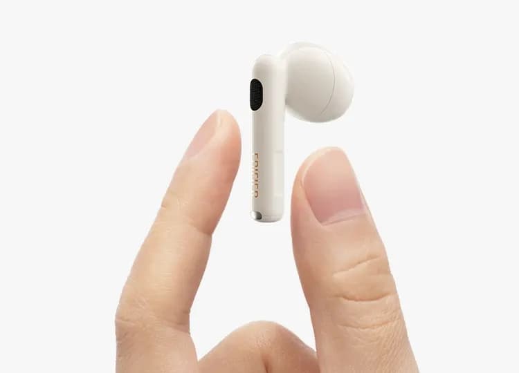 Беспроводные наушники Edifier W320TN вкладыши, 20-40000 Гц, Bluetooth 5.3, IP54, время работы до 27ч, USB Type-C , 51г ivory