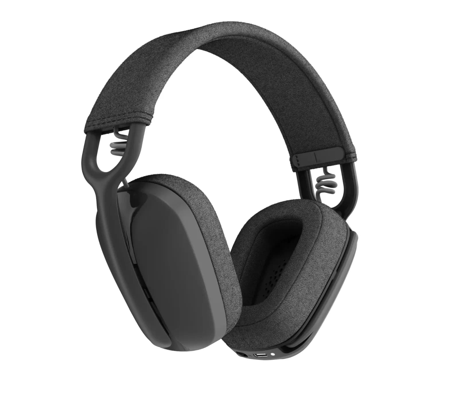 Беспроводные наушники Logitech ZONE VIBE 100 с микрофоном, 20-20000Гц, Bluetooth 5.2, USB Type-C, 185г, графитовые [981-001213]