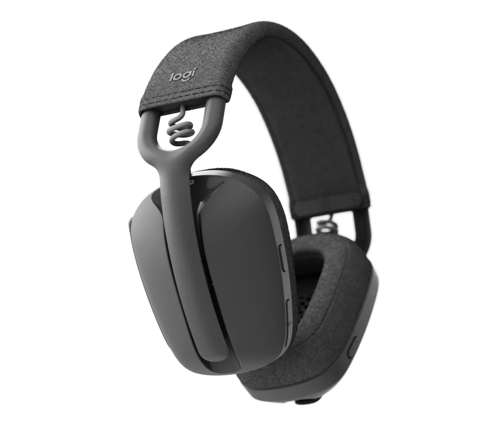 Беспроводные наушники Logitech ZONE VIBE 100 с микрофоном, 20-20000Гц, Bluetooth 5.2, USB Type-C, 185г, графитовые [981-001213]