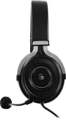 Наушники с микрофоном A4Tech Bloody G535P, Дуговые, 3.5mm MiniJack +USB, 20Hz-20kHz, 105dB/-44dB, Длина кабеля 2 м, 7.1 виртуальный объемный звук , Черно-серые