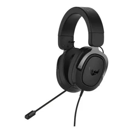 Наушники с микрофоном ASUS TUF GAMING H3 GUN METAL 20-20KHz, -40dB, 32Ohm, 2x1.3m