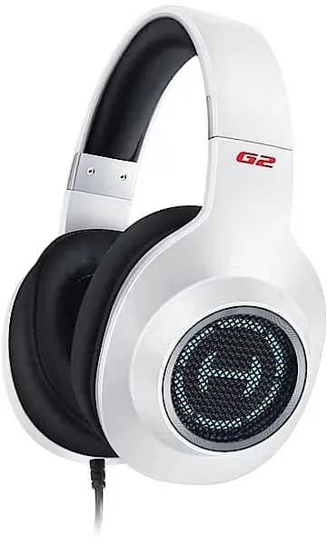 Наушники с микрофоном Edifier G2 II White охватывающие, с регулятором громкости,20-20000Hz, 7.1, USB, RGB white