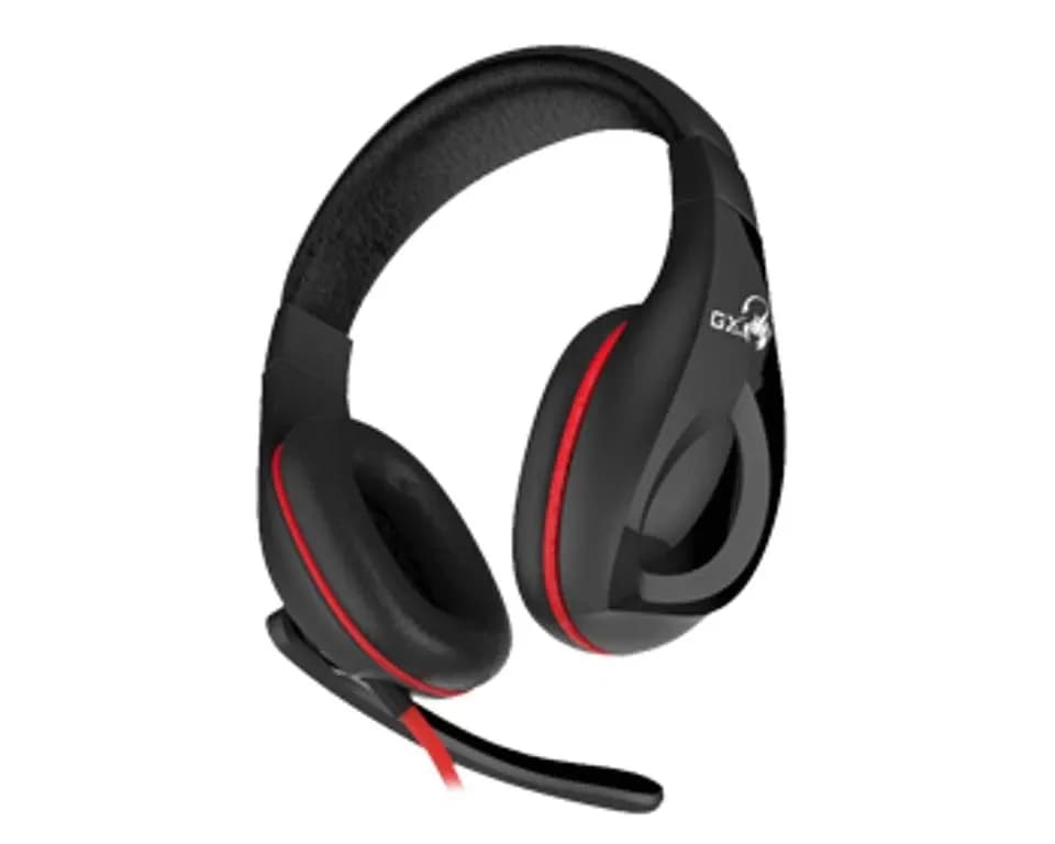 Наушники с микрофоном Genius HS-G560 2xJack, 20Hz-20kHz, 91dB/-54dB, Черный
