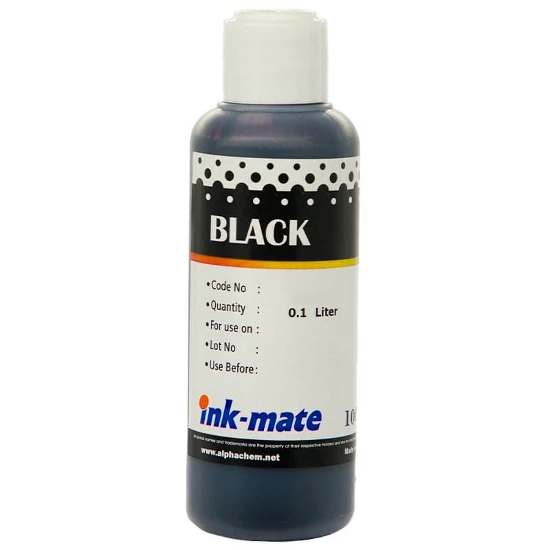 Чернила Ink Epson Black (100ml) для всех моделей со встроенными и отдельными СНПЧ Epson L800/ L805/ L850/L222/L1300/L1800