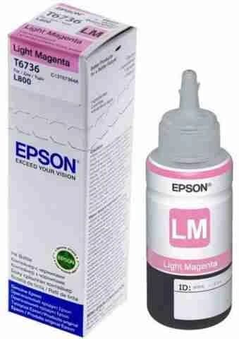 Чернила Ink Epson Light Magenta (100ml) для всех моделей со встроенными и отдельными СНПЧ Epson L800/ L805/ L850/L222/L1300/L1800