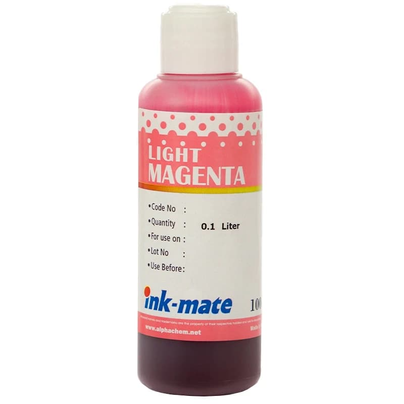 Чернила Ink Epson Light Magenta (100ml) для всех моделей со встроенными и отдельными СНПЧ Epson L800/ L805/ L850/L222/L1300/L1800